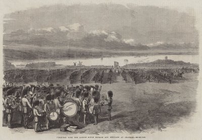 Field-Day with the London Rifle Brigade and Regulars at Chatham by Frederick John Skill